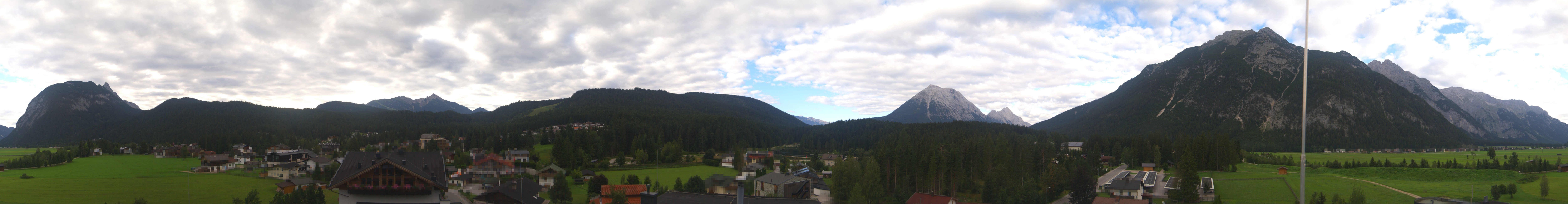 Archived image Webcam Leutasch Panorama