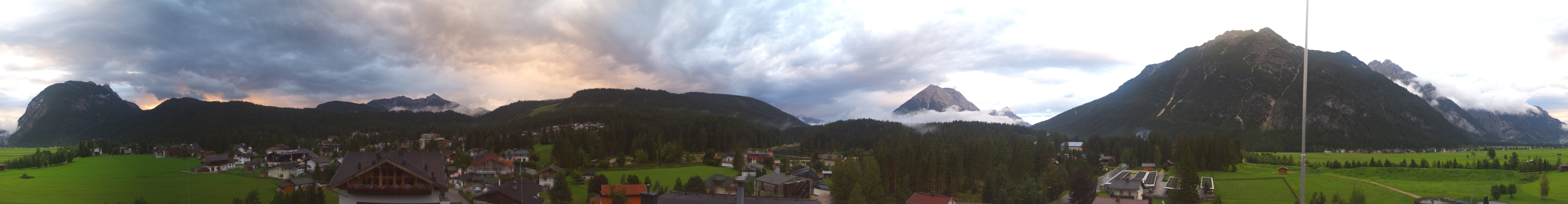 Archived image Webcam Leutasch Panorama