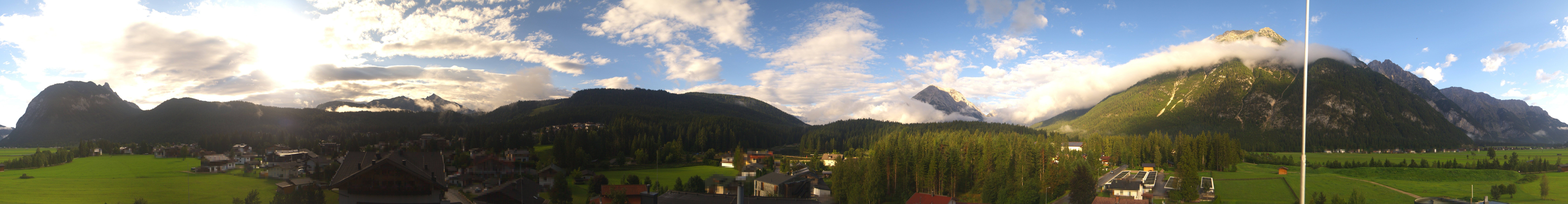 Archived image Webcam Leutasch Panorama