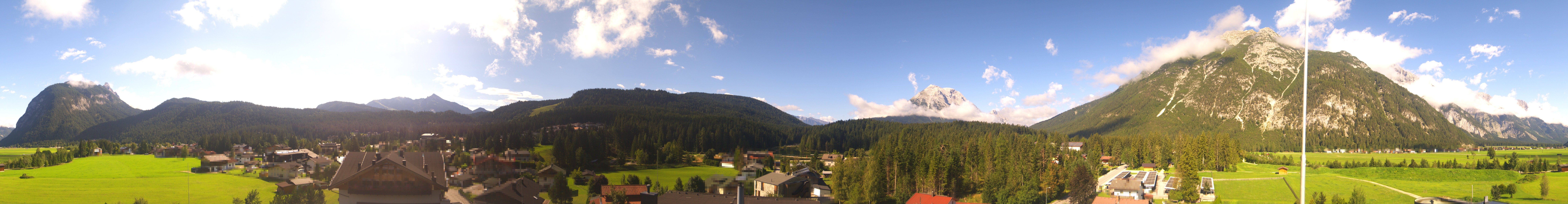 Archived image Webcam Leutasch Panorama