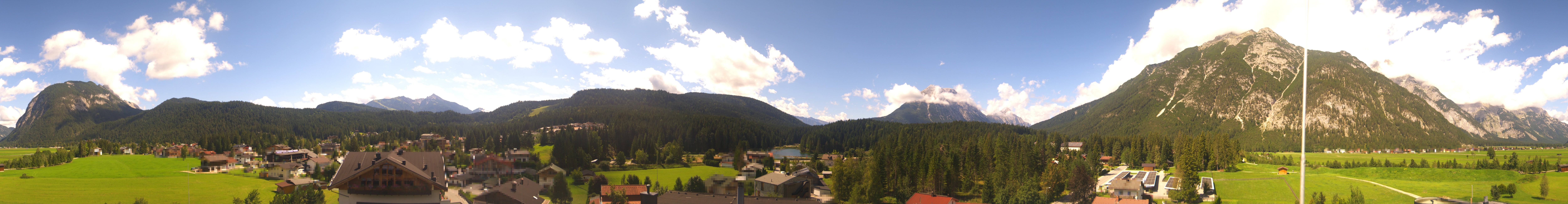 Archived image Webcam Leutasch Panorama