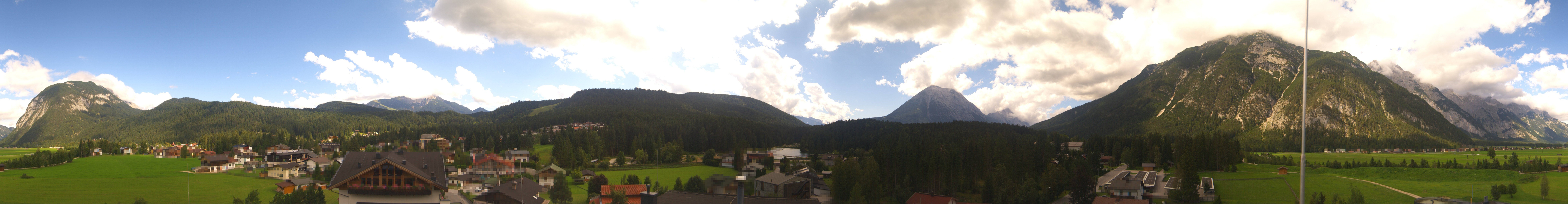 Archived image Webcam Leutasch Panorama