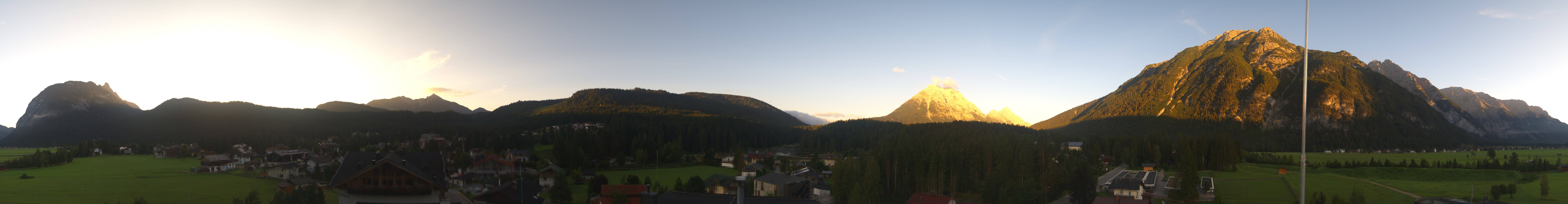 Archiv Foto Webcam Rundblick Leutasch
