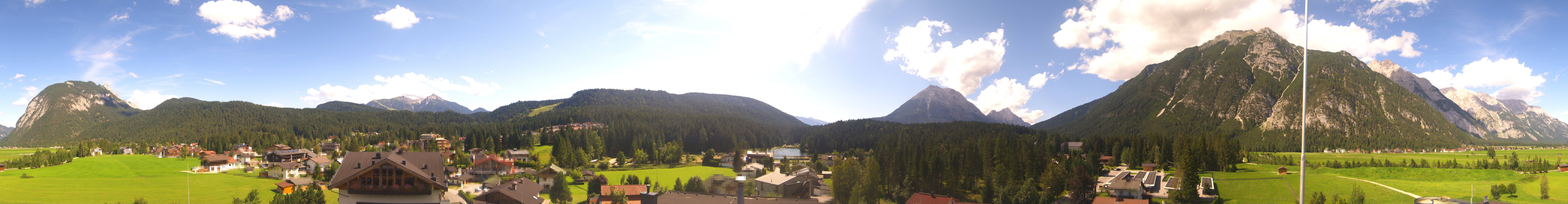 Archived image Webcam Leutasch Panorama