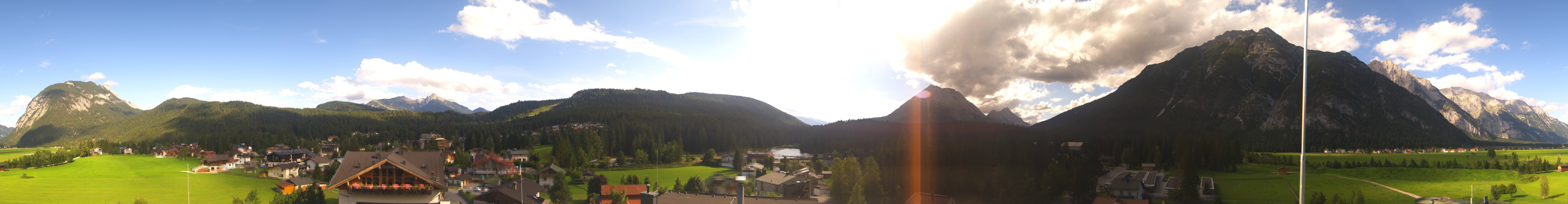 Archived image Webcam Leutasch Panorama