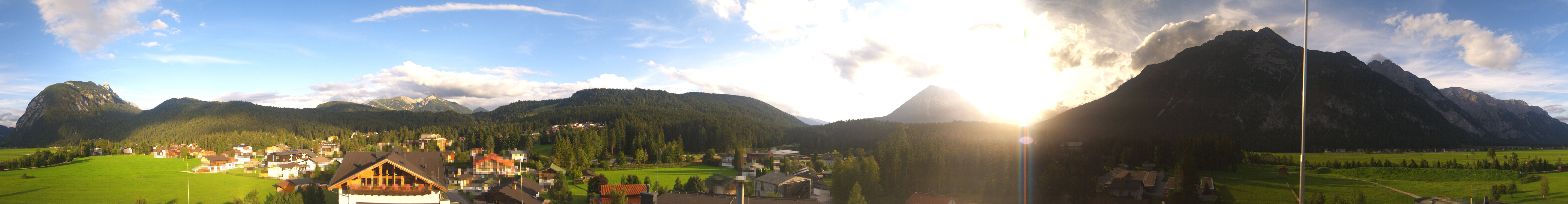 Archived image Webcam Leutasch Panorama