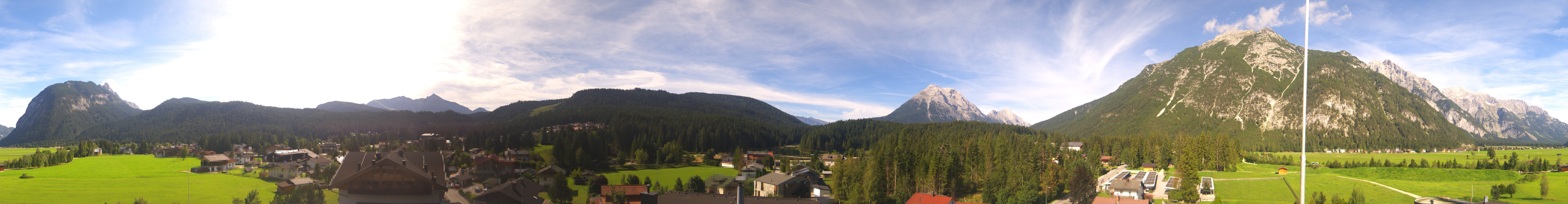 Archiv Foto Webcam Rundblick Leutasch