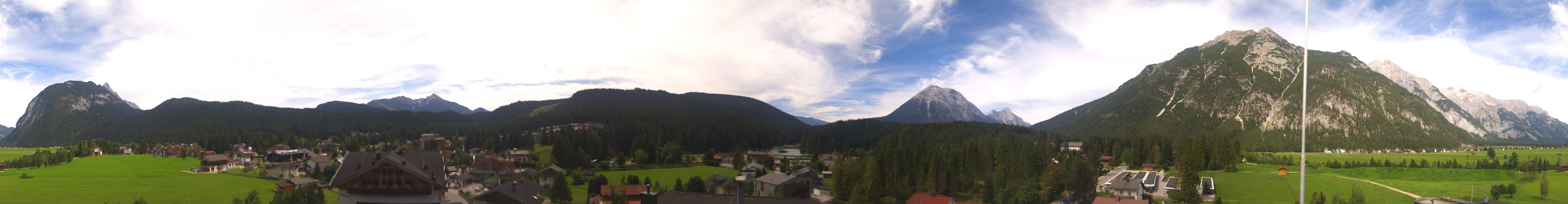 Archiv Foto Webcam Rundblick Leutasch