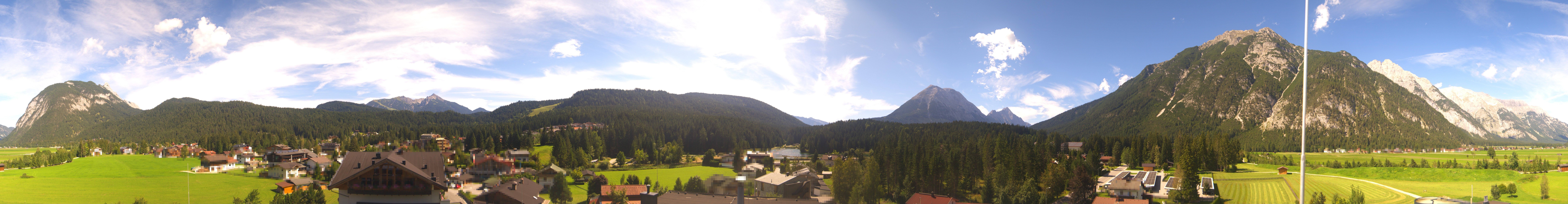 Archiv Foto Webcam Rundblick Leutasch