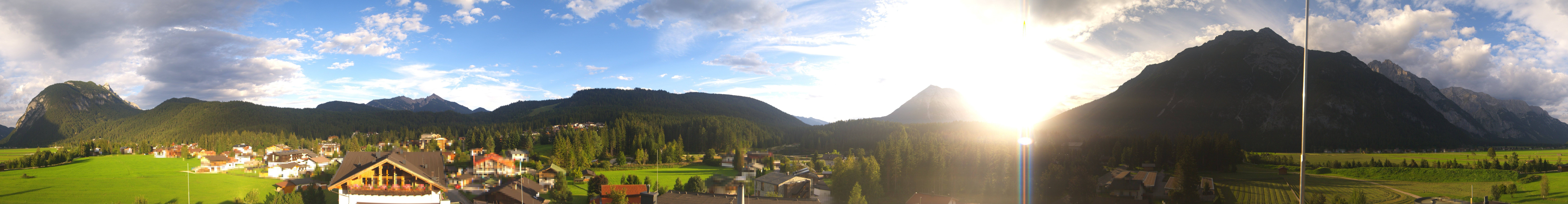 Archived image Webcam Leutasch Panorama