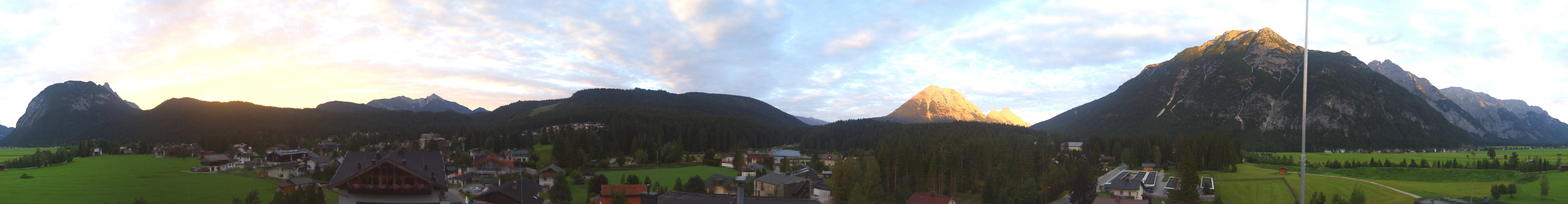 Archiv Foto Webcam Rundblick Leutasch