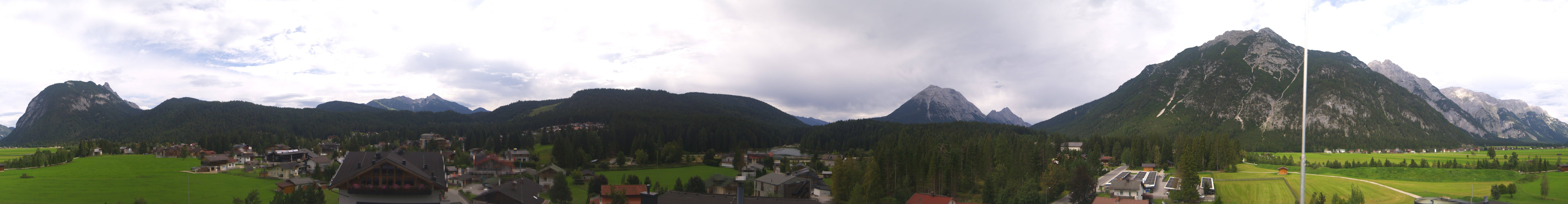 Archiv Foto Webcam Rundblick Leutasch