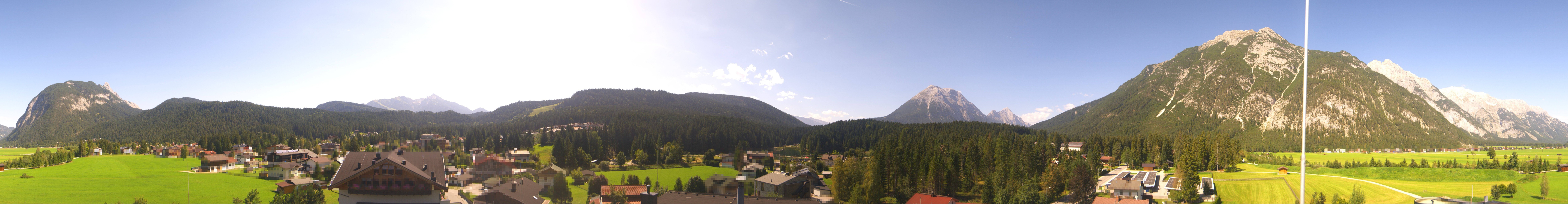 Archiv Foto Webcam Rundblick Leutasch