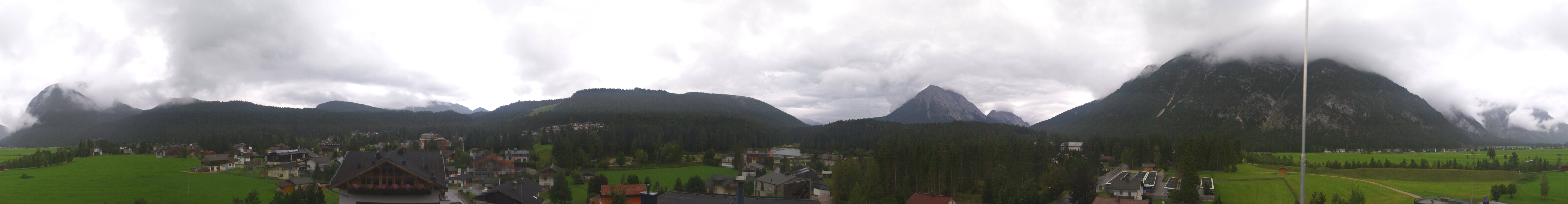 Archiv Foto Webcam Rundblick Leutasch