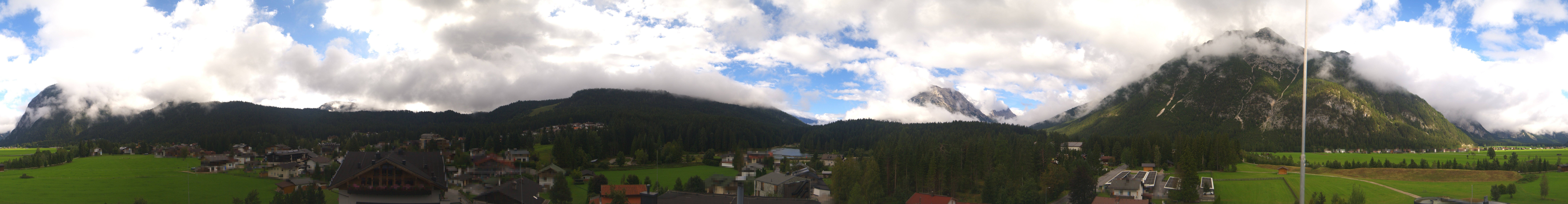 Archiv Foto Webcam Rundblick Leutasch
