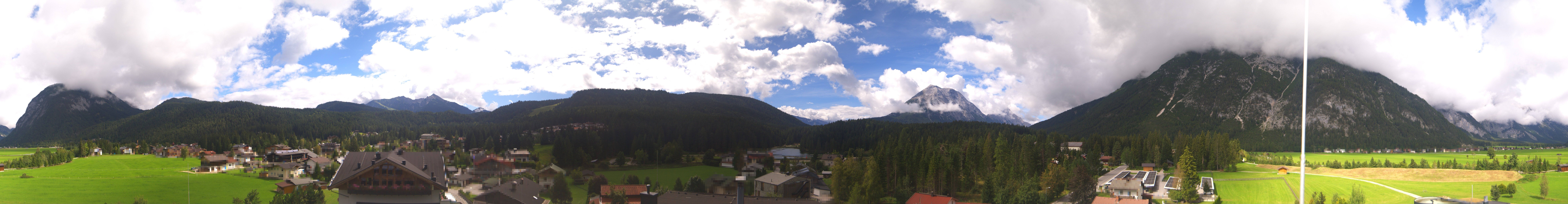 Archiv Foto Webcam Rundblick Leutasch