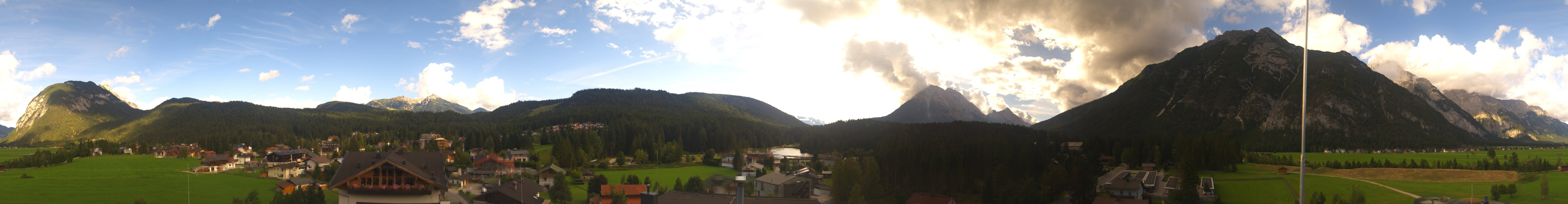 Archiv Foto Webcam Rundblick Leutasch