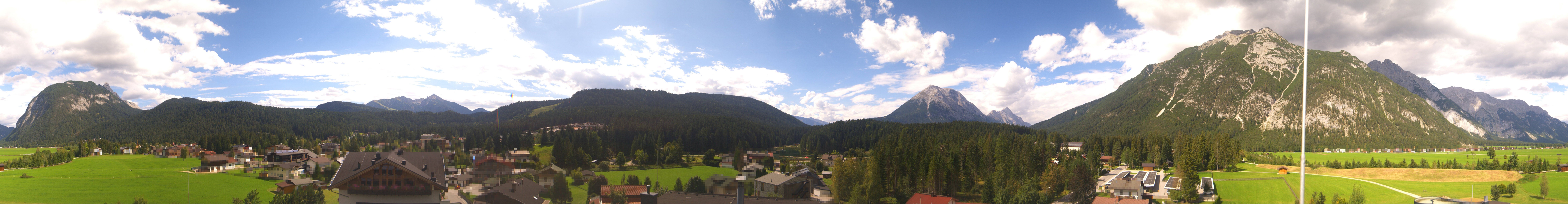 Archiv Foto Webcam Rundblick Leutasch
