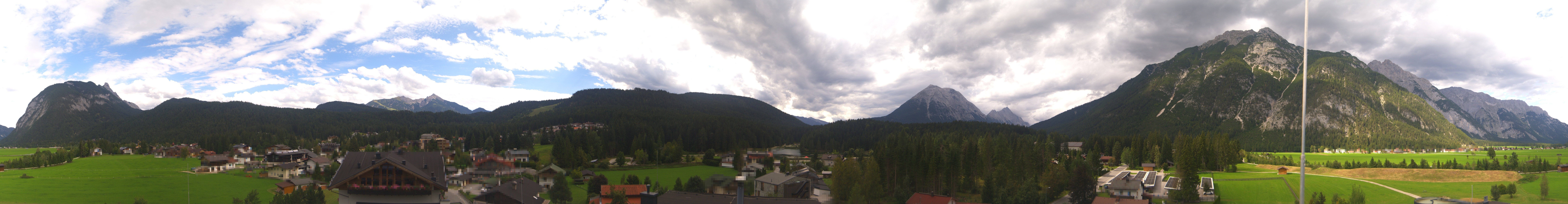 Archiv Foto Webcam Rundblick Leutasch
