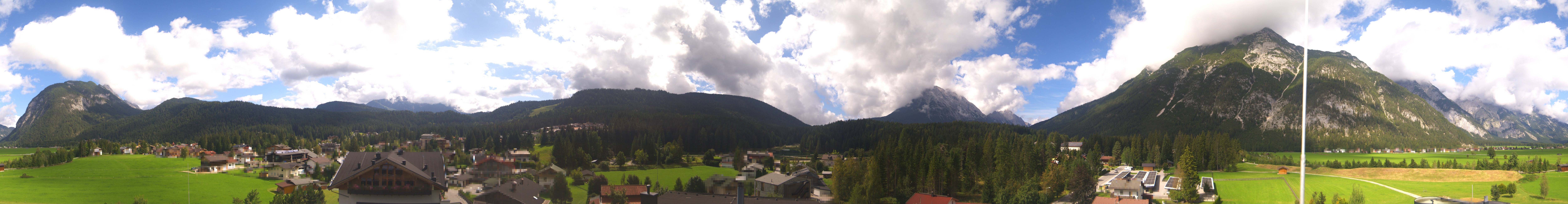 Archived image Webcam Leutasch Panorama