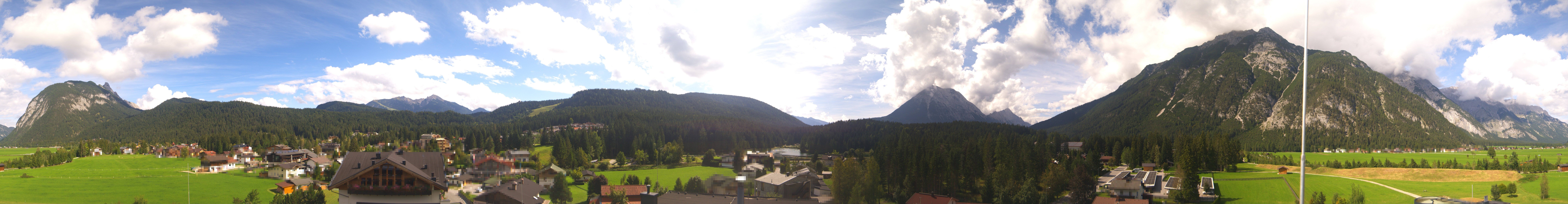 Archived image Webcam Leutasch Panorama