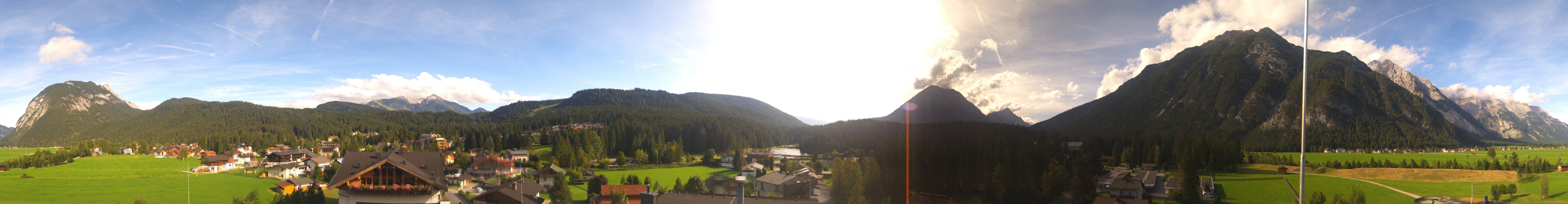 Archived image Webcam Leutasch Panorama