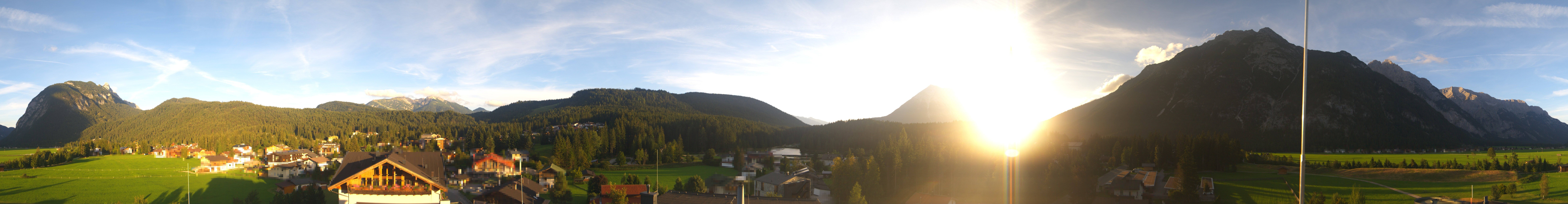 Archived image Webcam Leutasch Panorama