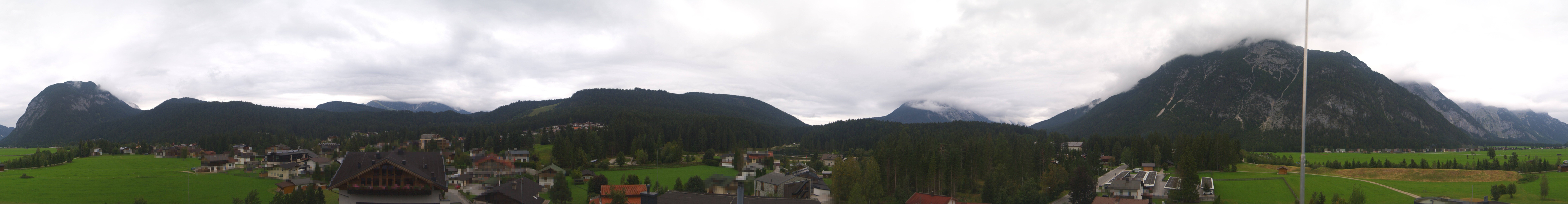 Archiv Foto Webcam Rundblick Leutasch