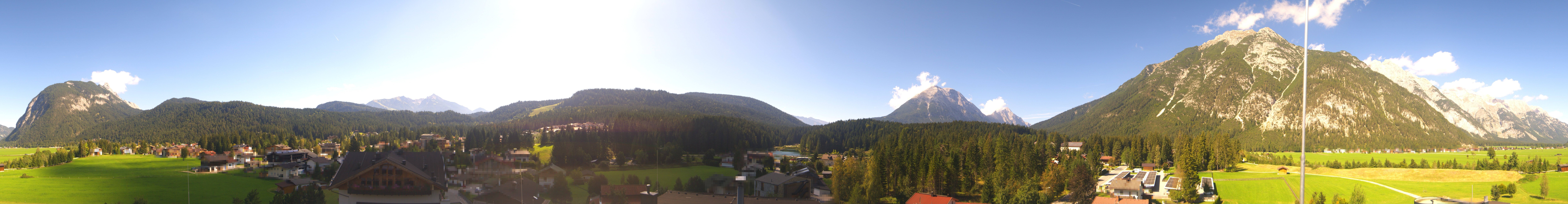 Archiv Foto Webcam Rundblick Leutasch