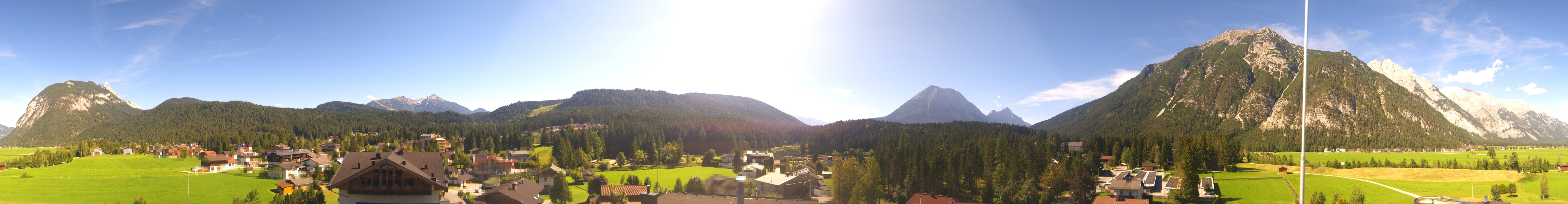 Archiv Foto Webcam Rundblick Leutasch