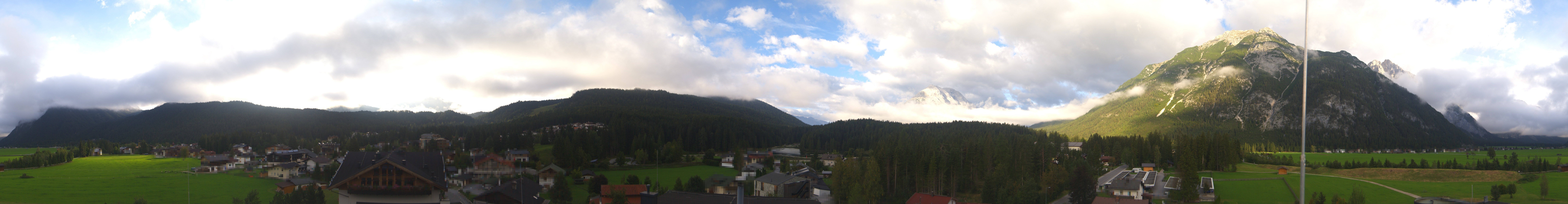 Archiv Foto Webcam Rundblick Leutasch