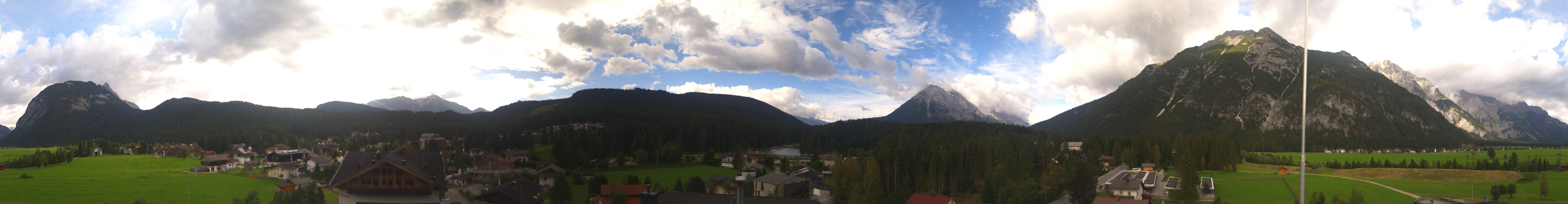 Archiv Foto Webcam Rundblick Leutasch