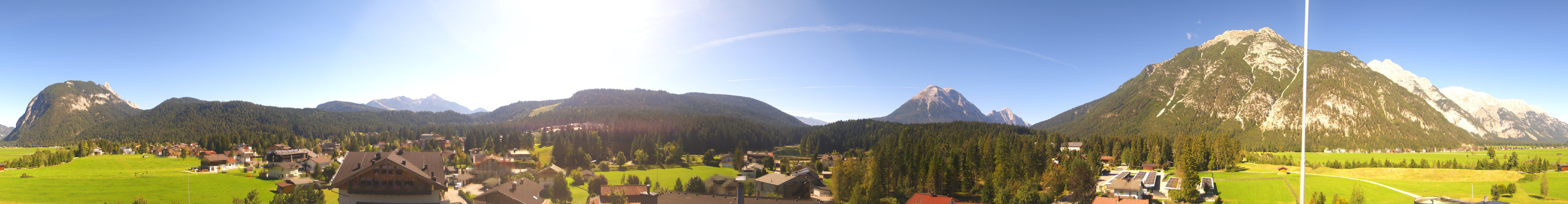 Archiv Foto Webcam Rundblick Leutasch