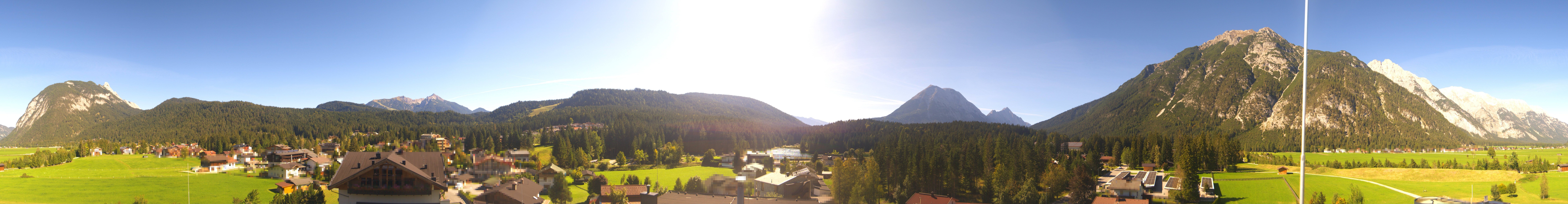 Archiv Foto Webcam Rundblick Leutasch