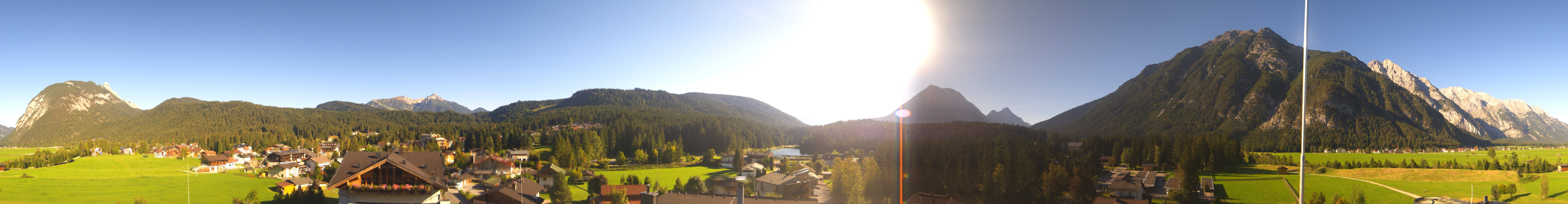 Archiv Foto Webcam Rundblick Leutasch