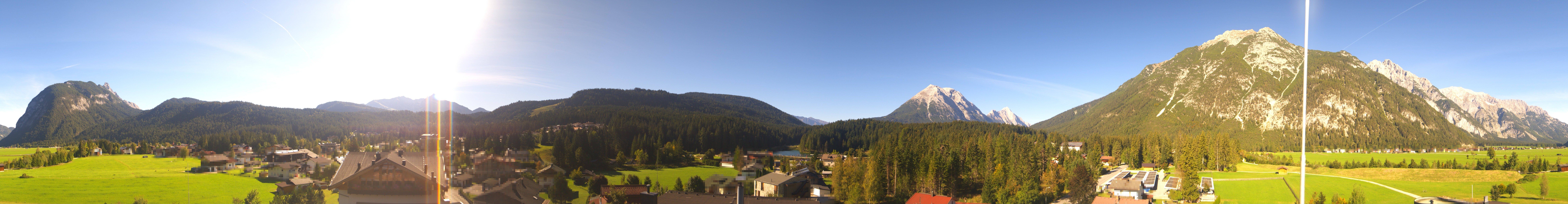 Archiv Foto Webcam Rundblick Leutasch