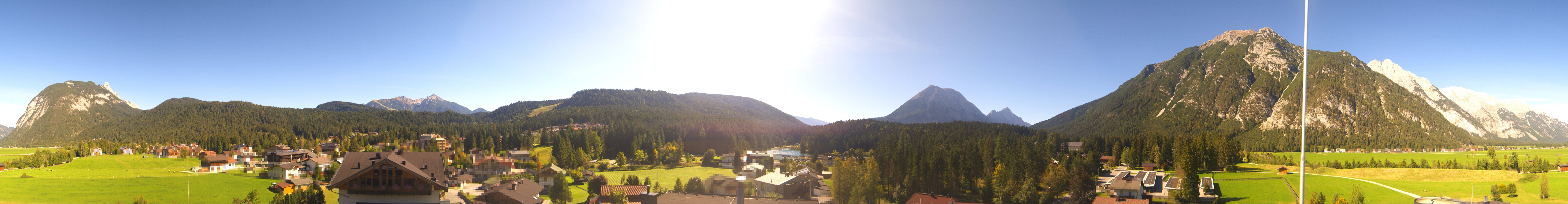 Archiv Foto Webcam Rundblick Leutasch