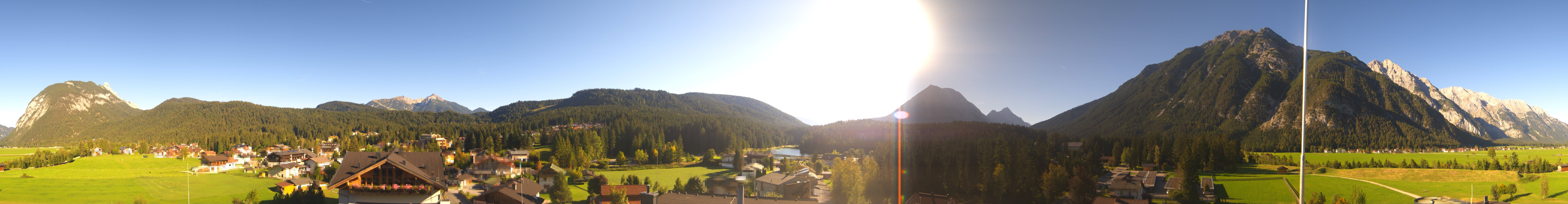 Archived image Webcam Leutasch Panorama