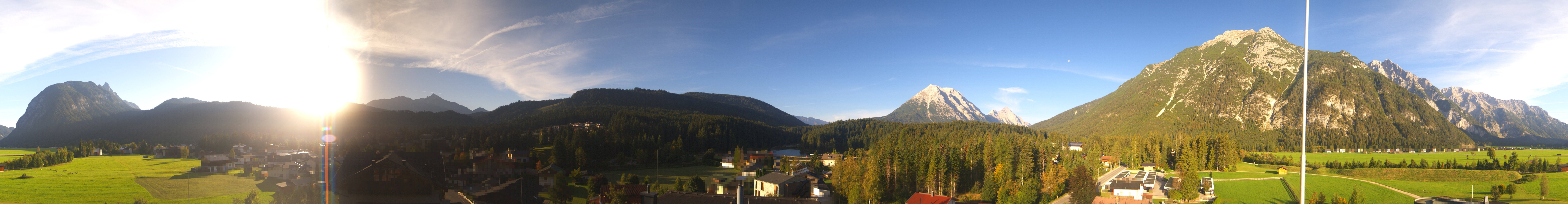 Archiv Foto Webcam Rundblick Leutasch