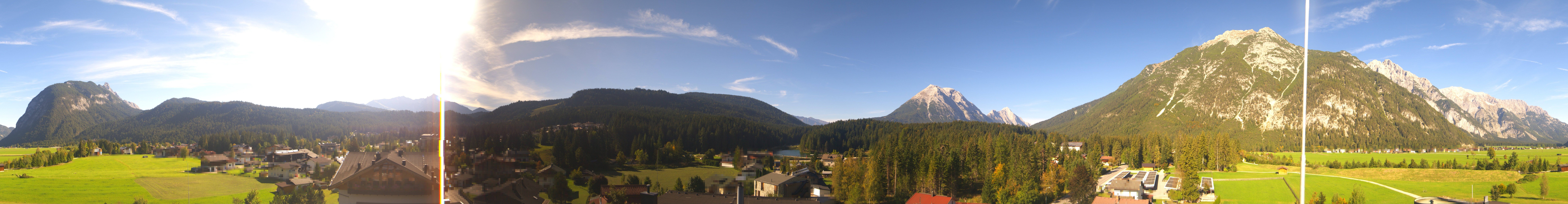 Archiv Foto Webcam Rundblick Leutasch