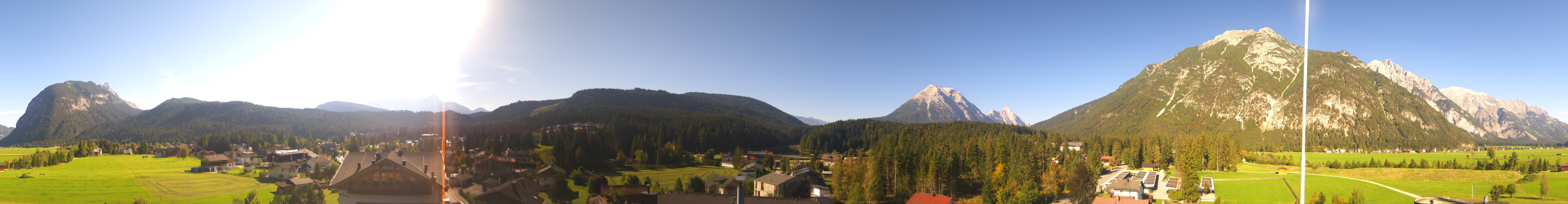Archiv Foto Webcam Rundblick Leutasch