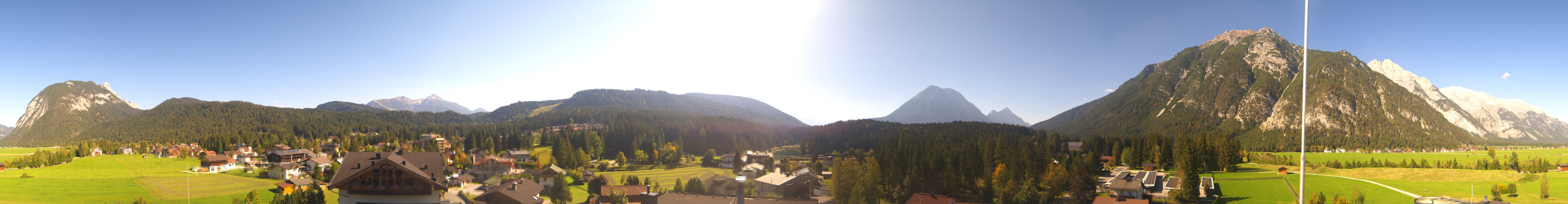 Archiv Foto Webcam Rundblick Leutasch
