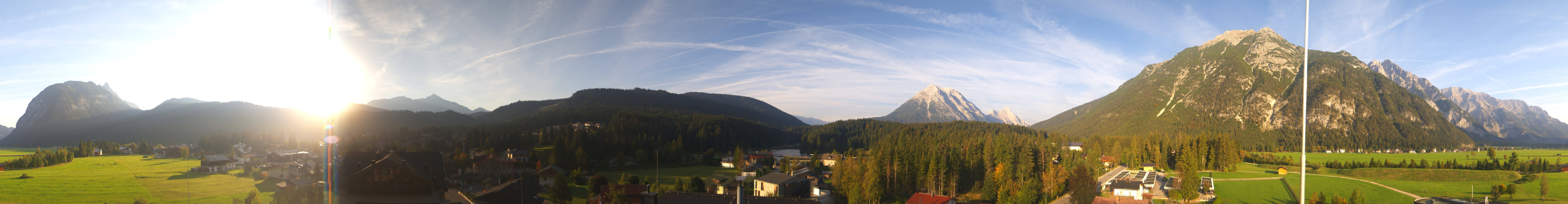 Archived image Webcam Leutasch Panorama