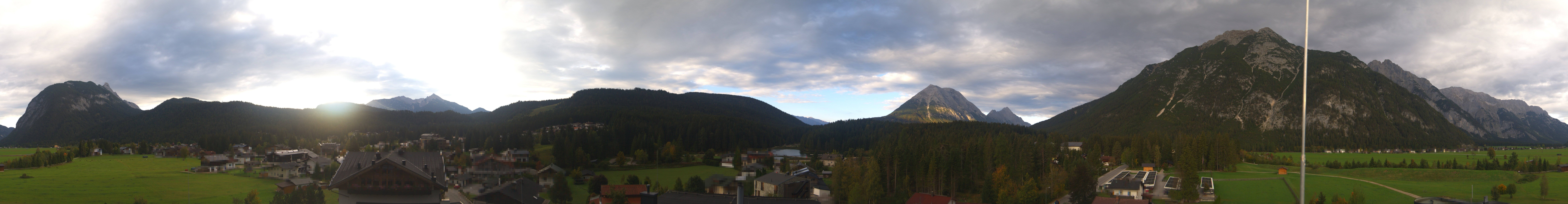 Archived image Webcam Leutasch Panorama