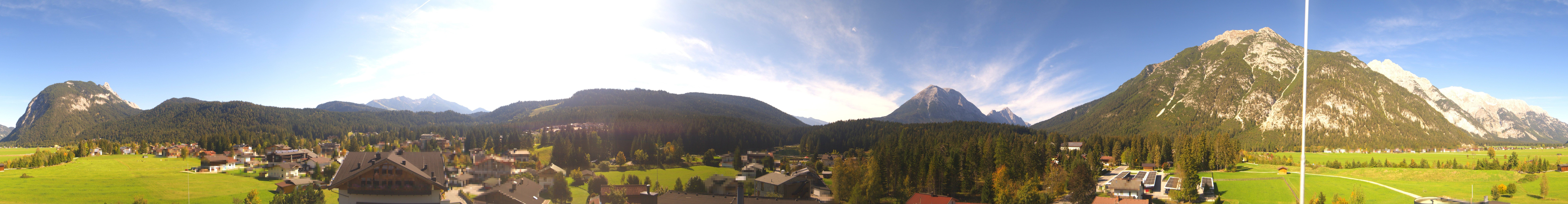 Archived image Webcam Leutasch Panorama