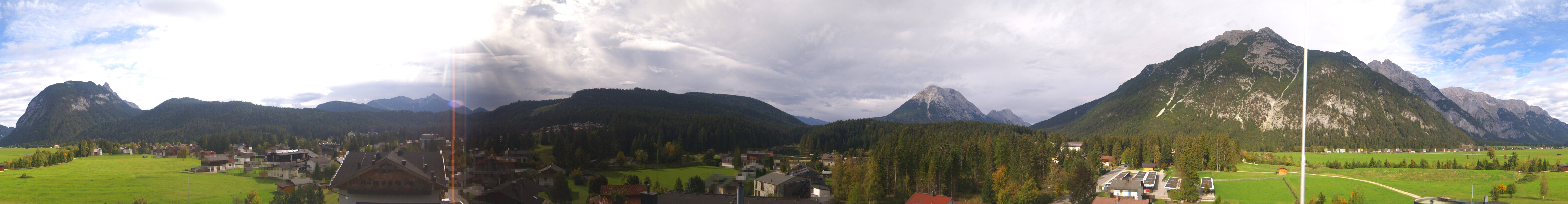 Archiv Foto Webcam Rundblick Leutasch