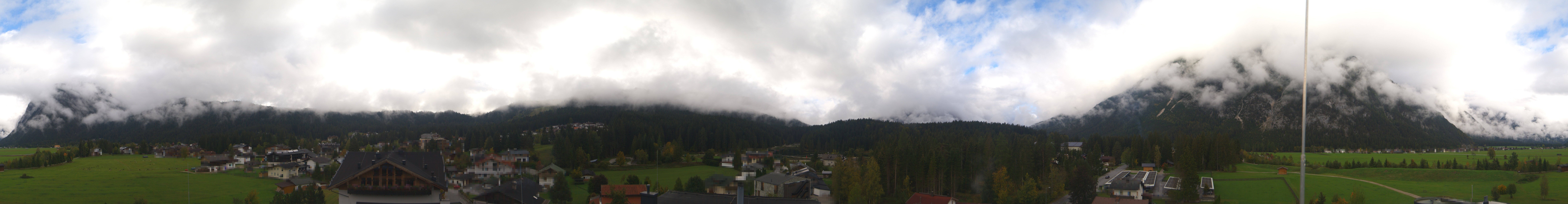 Archiv Foto Webcam Rundblick Leutasch