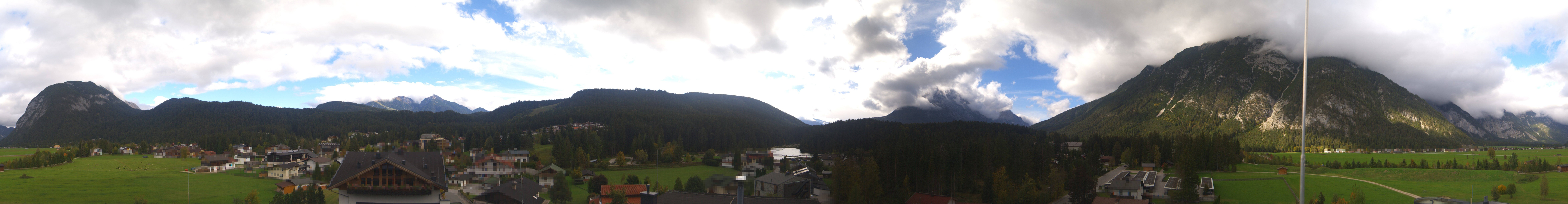 Archiv Foto Webcam Rundblick Leutasch