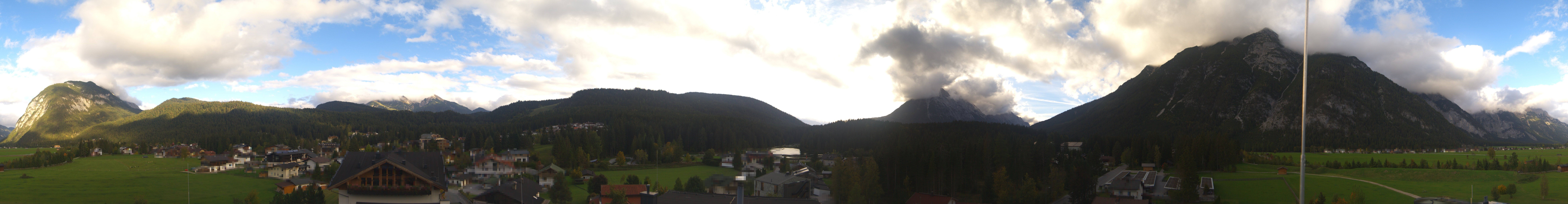 Archiv Foto Webcam Rundblick Leutasch