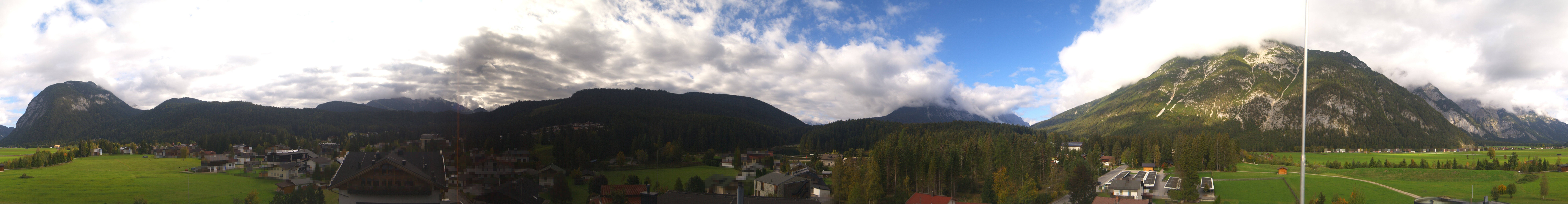 Archiv Foto Webcam Rundblick Leutasch